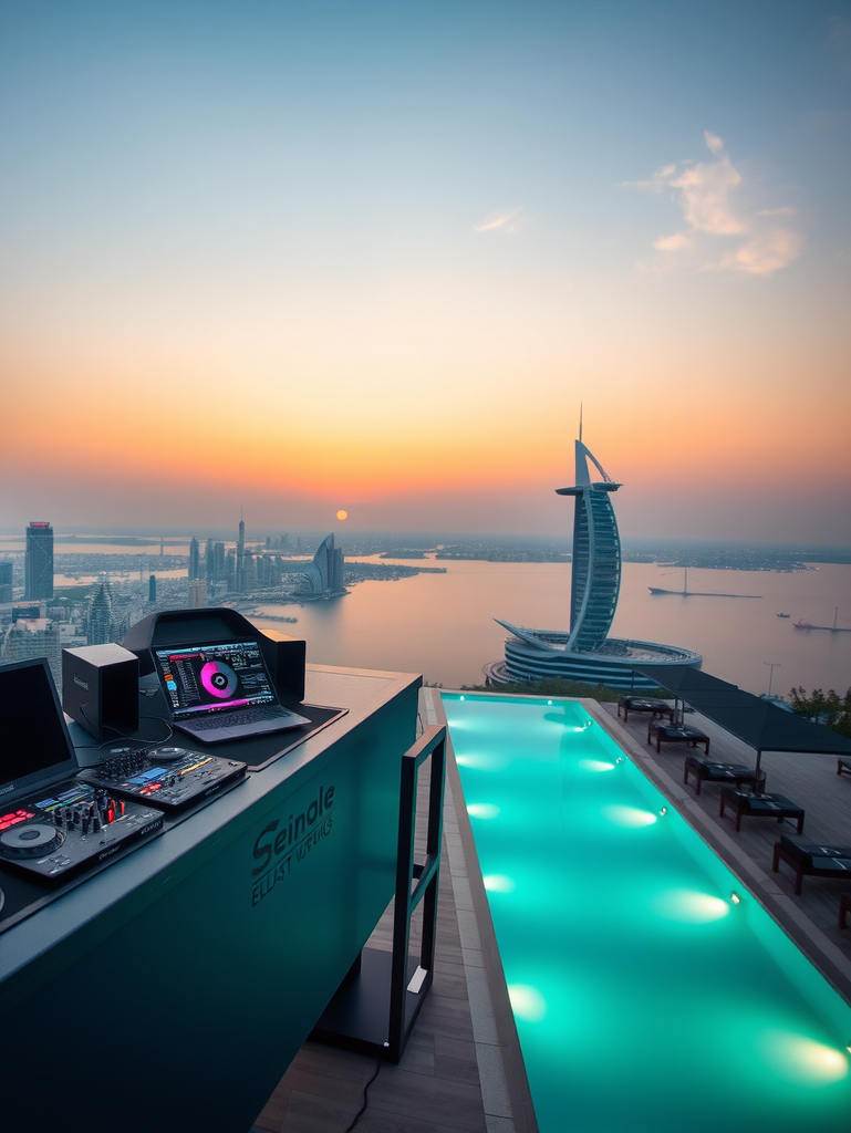 Memorable rooftop celebrations